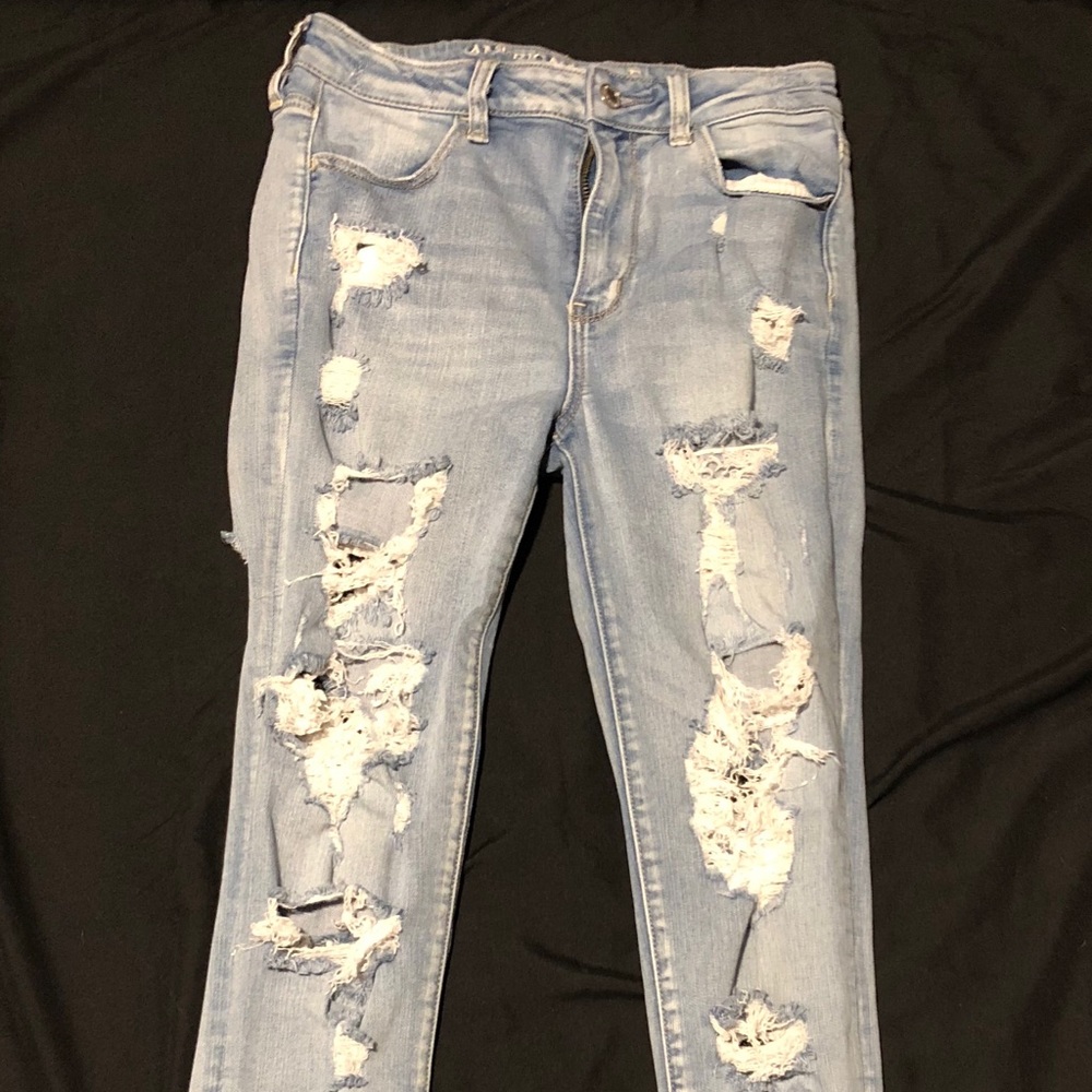 American Eagle super high rise jegging
